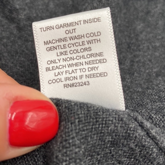 7th Avenue Dark Gray Sweater size XS - Picture 8 of 8